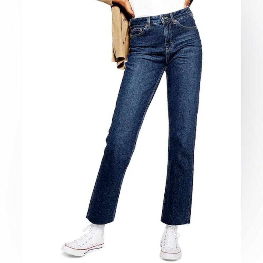 Topshop straight jeans 26